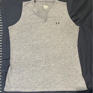 Women’s Under Armour Heather Gray Athletic Tank
